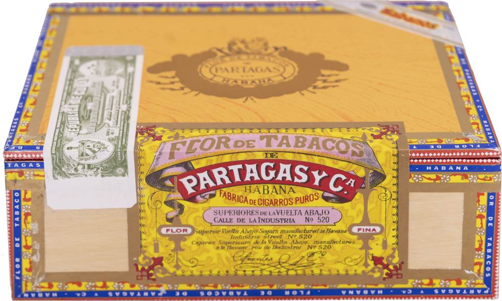 Partagás Coronas Junior packaging