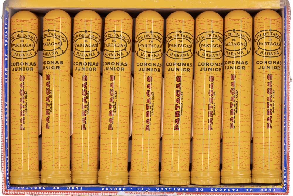 Partagás Coronas Junior packaging