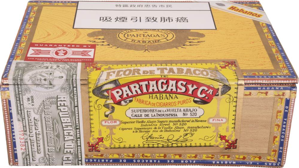 Partagás Coronas Junior packaging