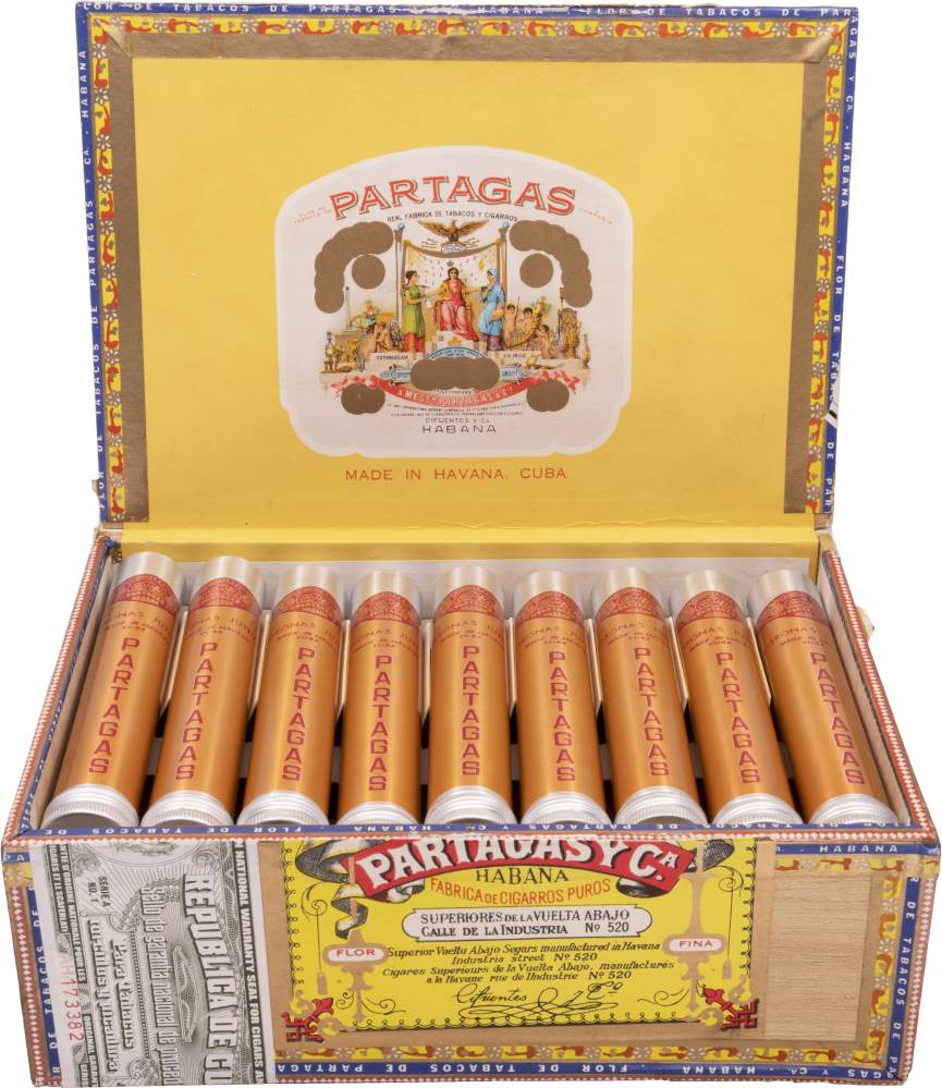 Partagás Coronas Junior packaging