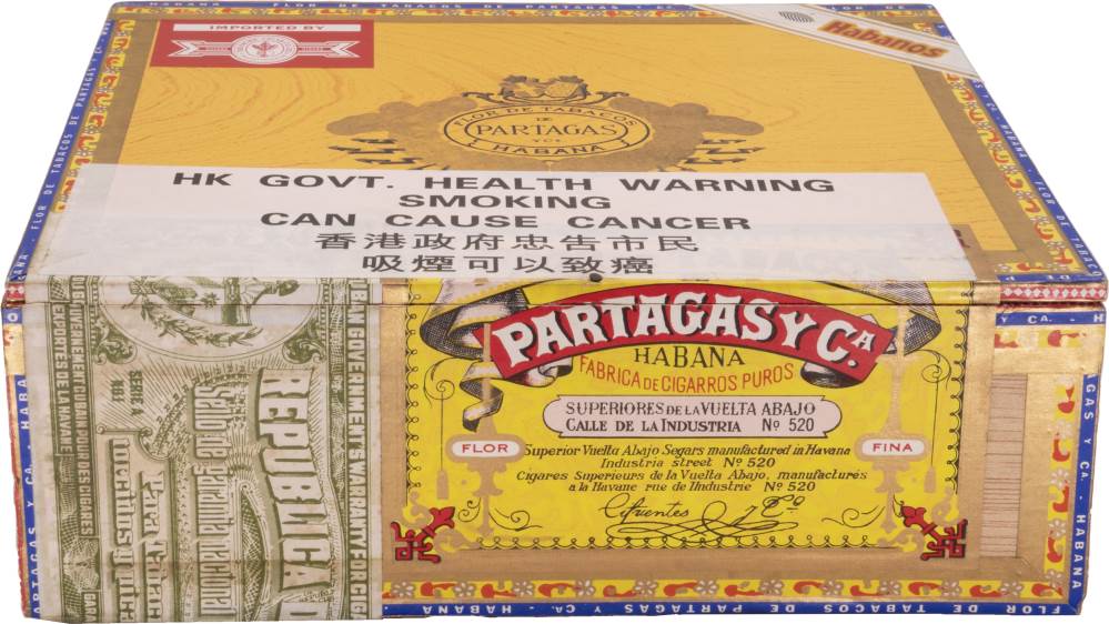 Partagás Coronas Senior packaging