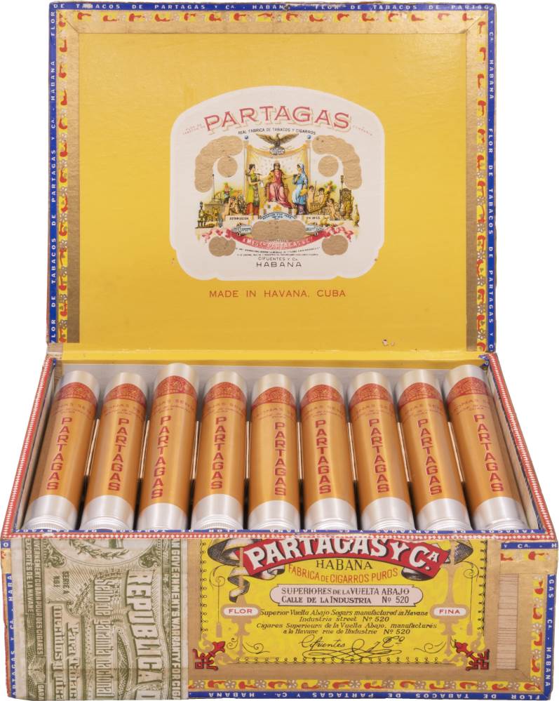 Partagás Coronas Senior packaging