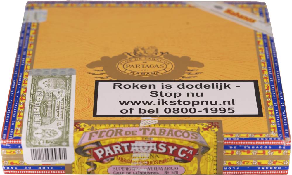 Partagás Lusitanias packaging