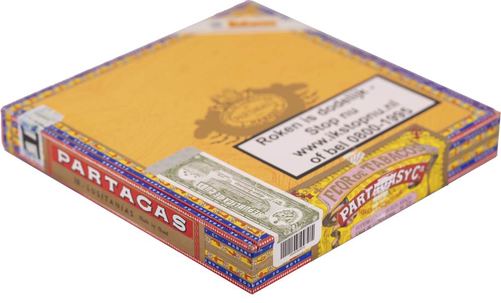 Partagás Lusitanias packaging