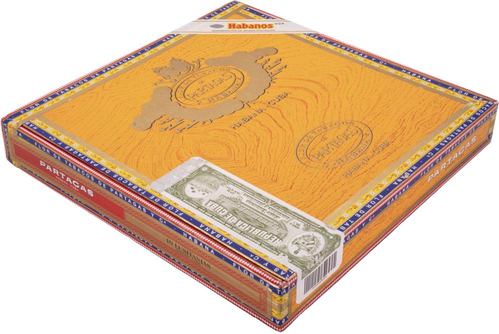 Partagás Lusitanias packaging