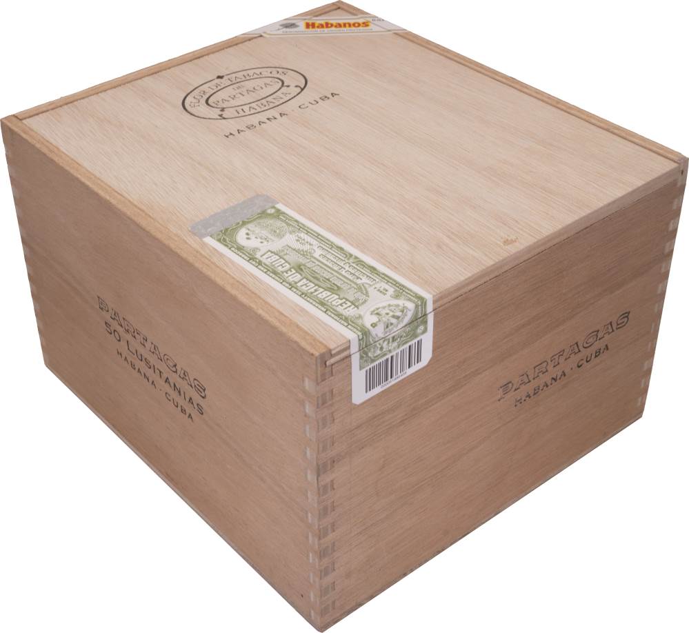 Partagás Lusitanias packaging