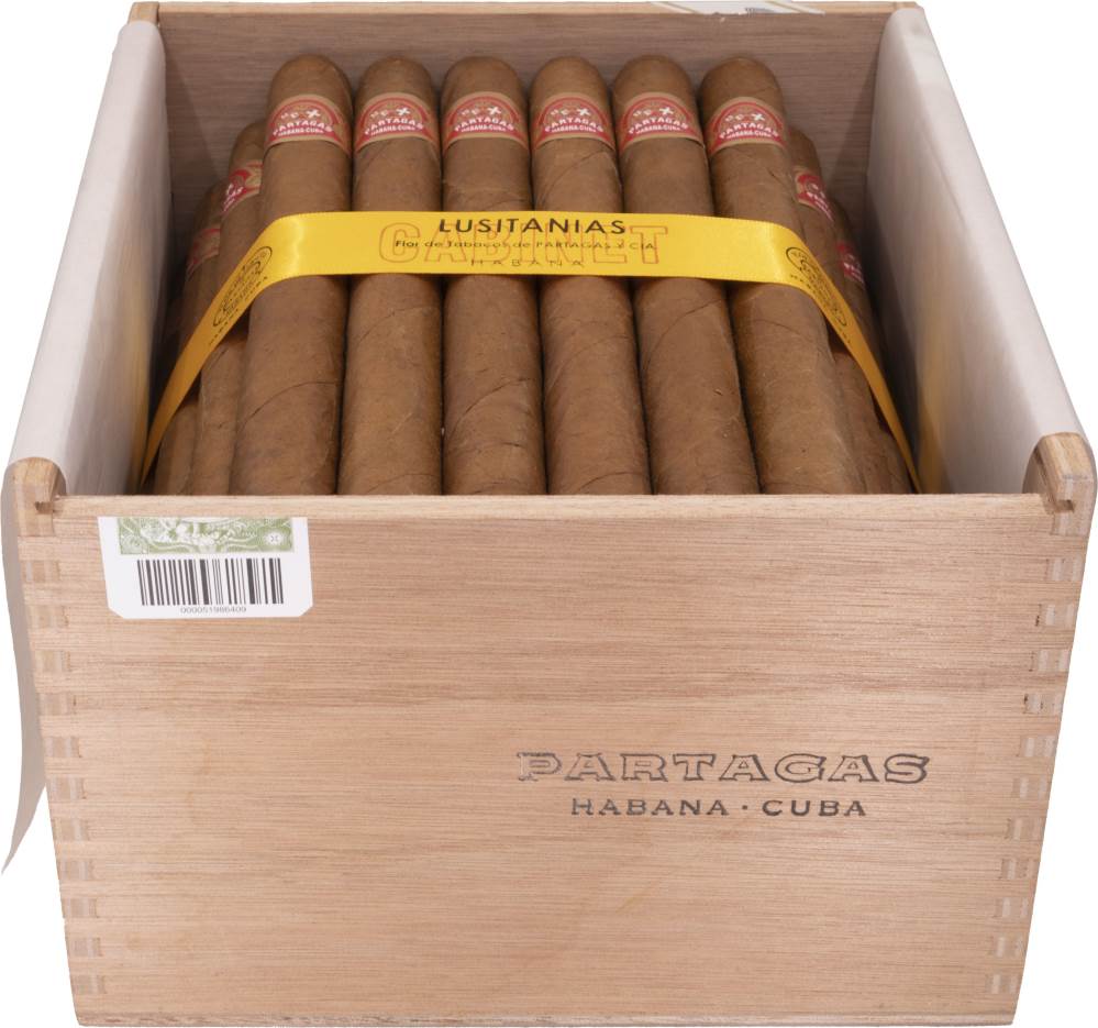 Partagás Lusitanias packaging