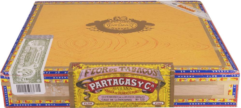 Partagás Lusitanias packaging