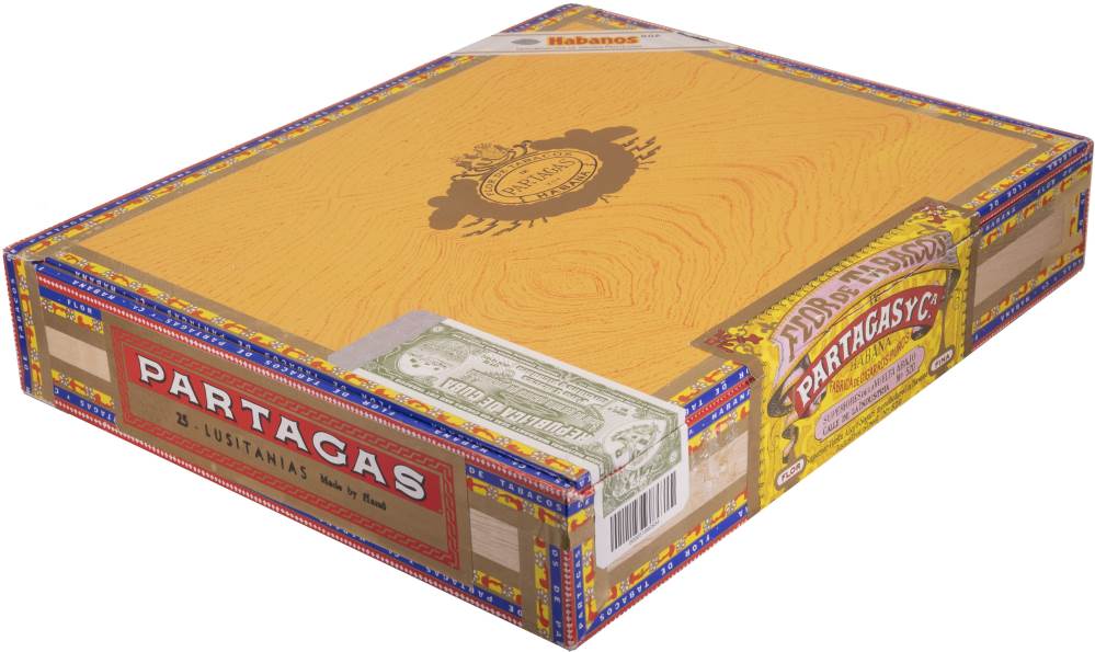 Partagás Lusitanias packaging