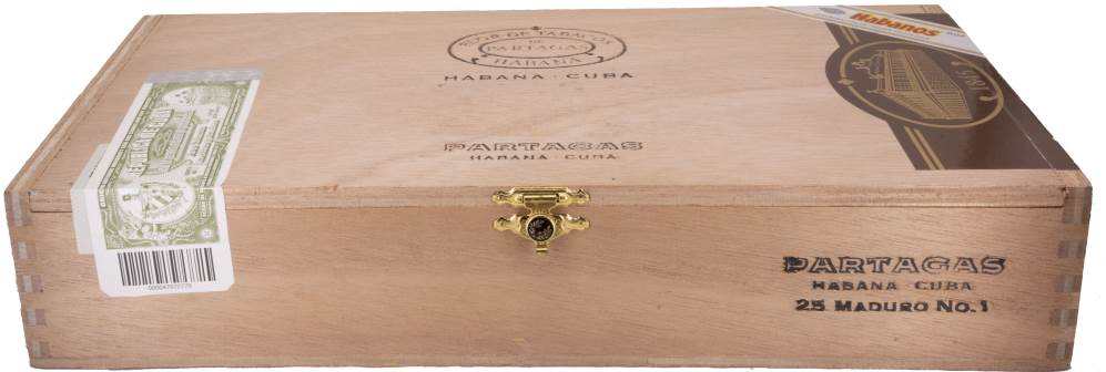 Partagás Maduro No. 1 packaging