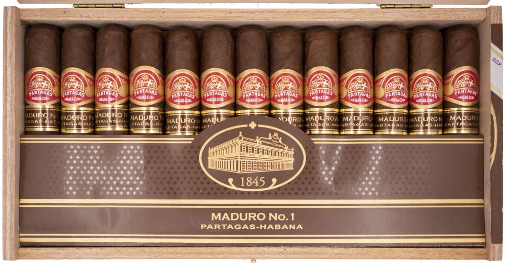 Partagás Maduro No. 1 packaging