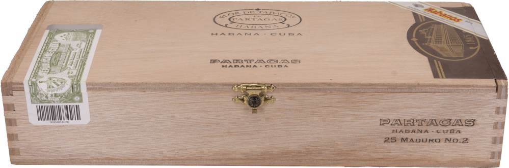 Partagás Maduro No. 2 packaging