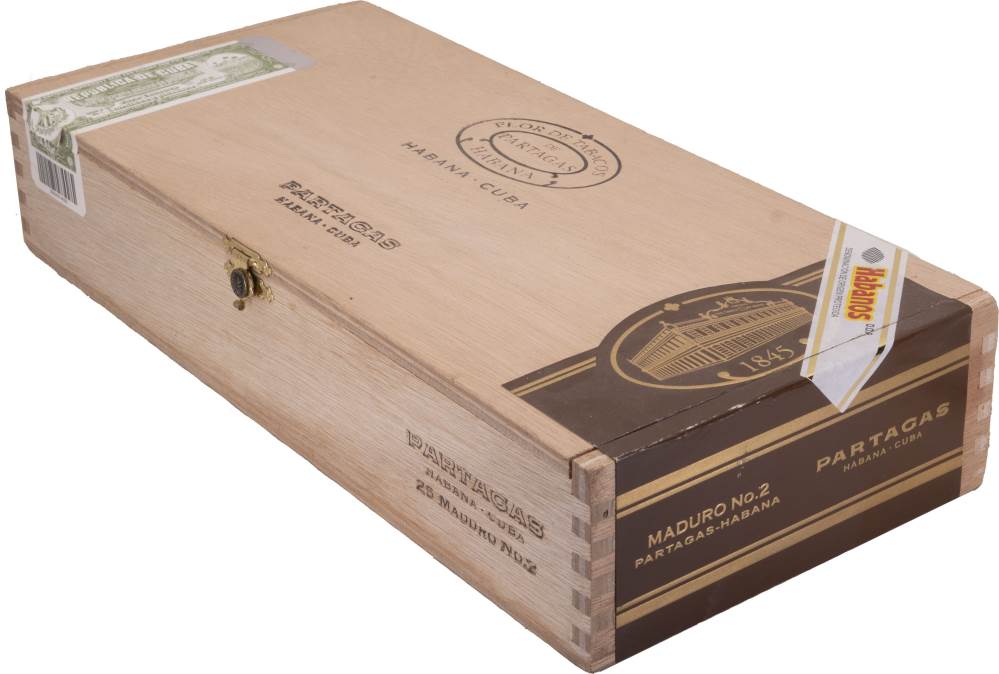 Partagás Maduro No. 2 packaging