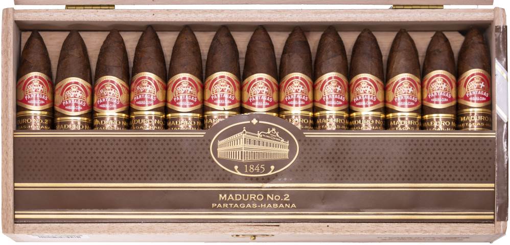 Partagás Maduro No. 2 packaging