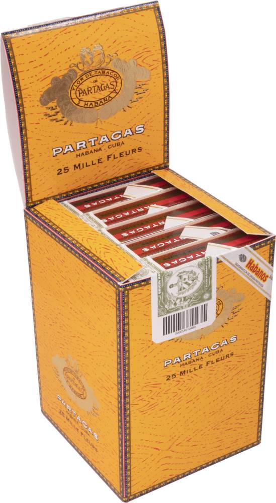 Partagás Mille Fleurs packaging