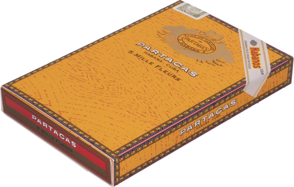 Partagás Mille Fleurs packaging