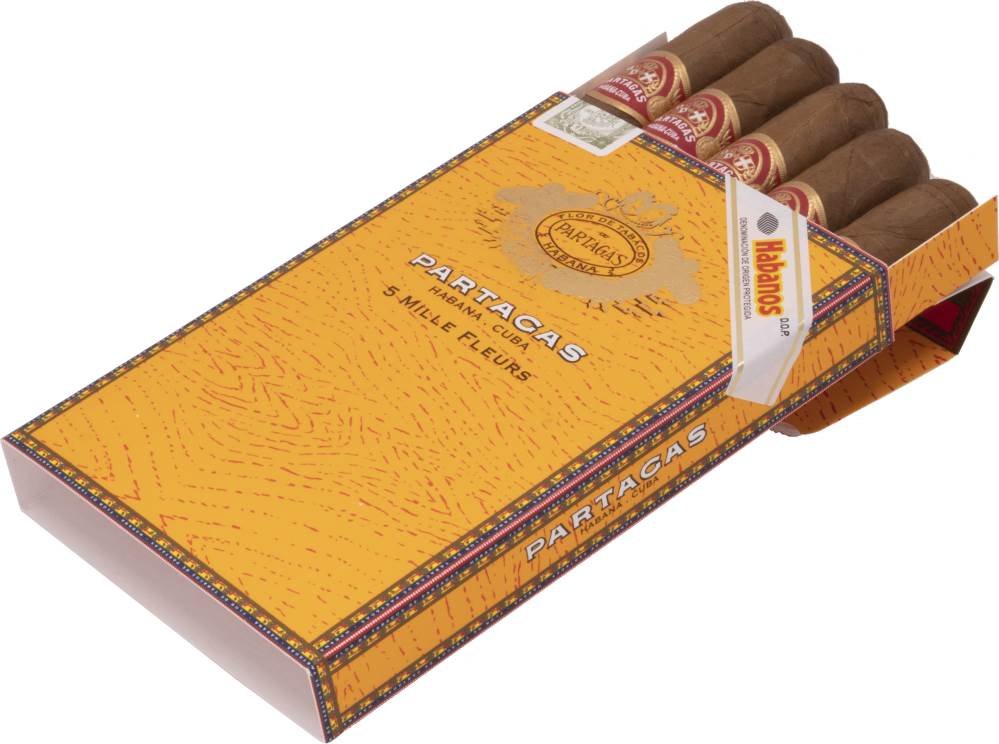 Partagás Mille Fleurs packaging