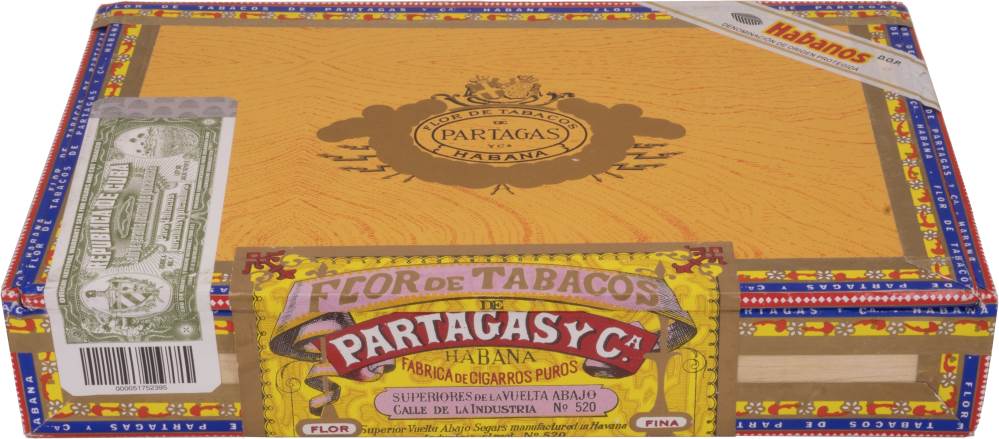 Partagás Mille Fleurs packaging