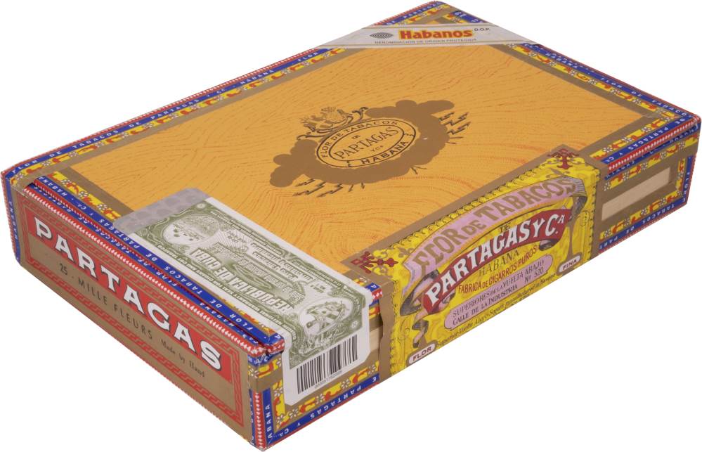 Partagás Mille Fleurs packaging