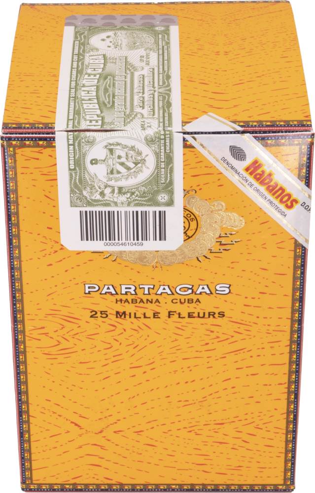 Partagás Mille Fleurs packaging
