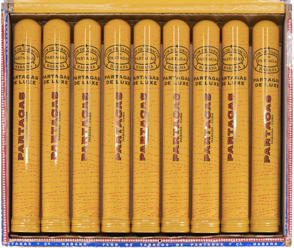 Partagás Partagás de Luxe packaging