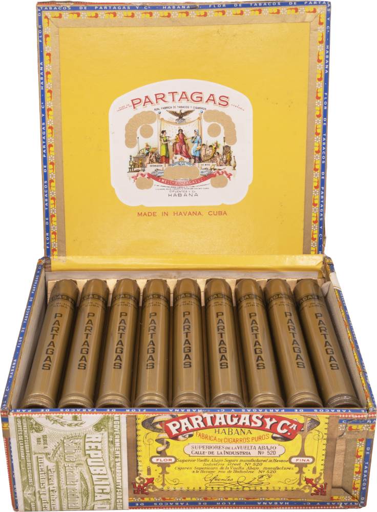 Partagás Partagás de Luxe packaging