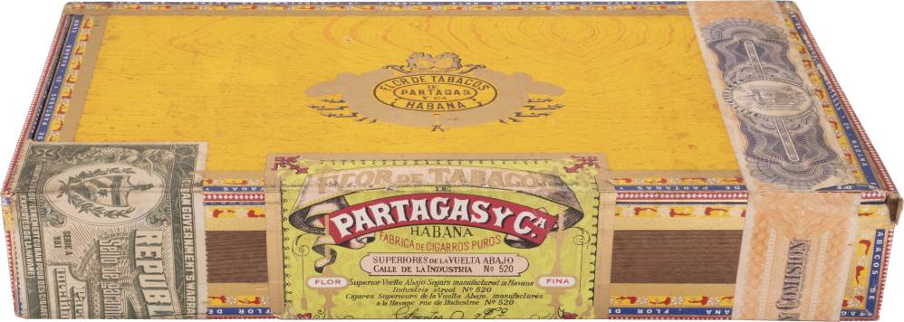 Partagás Petit Coronas Tubulares packaging