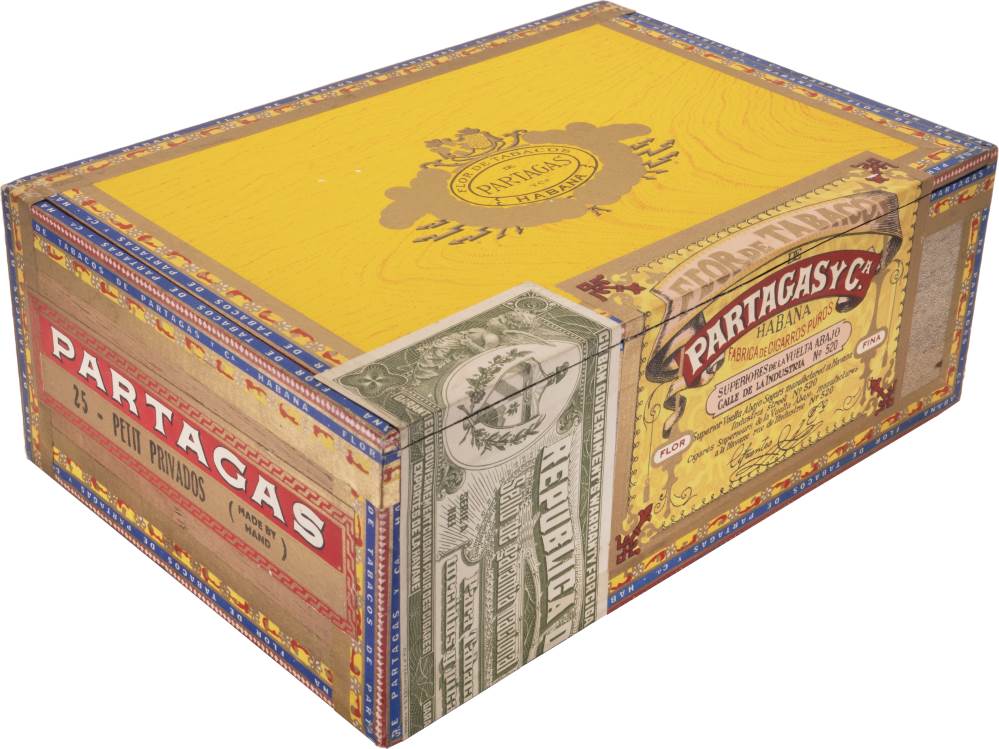 Partagás Petit Privados packaging