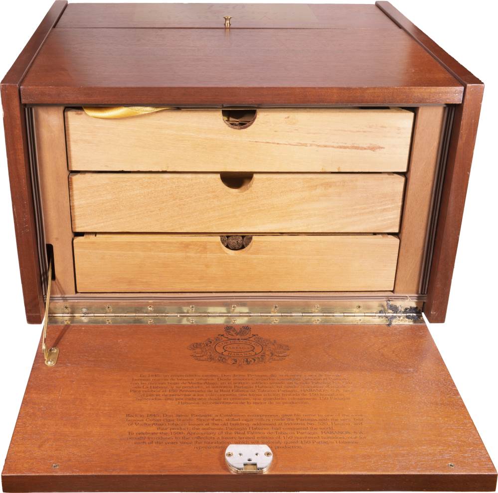 Partagás 150 Aniversario Humidor packaging