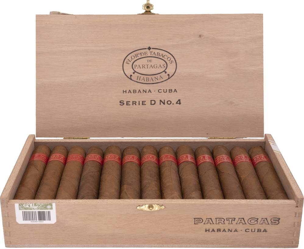 Partagás Serie D No.4 packaging