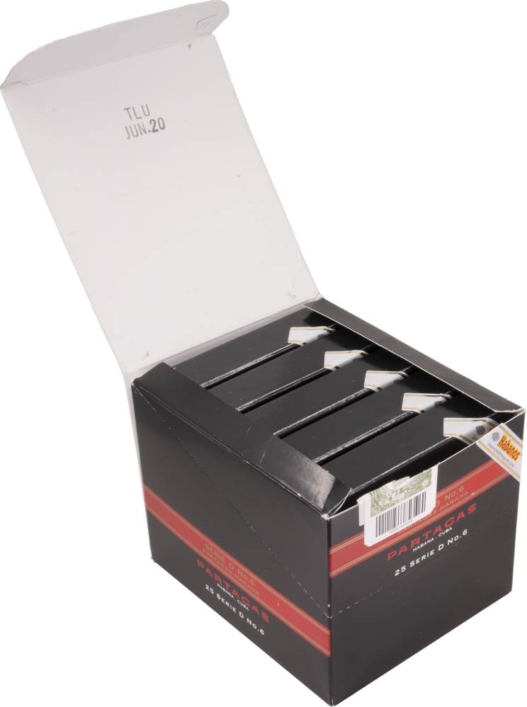 Partagás Serie D No.6 packaging