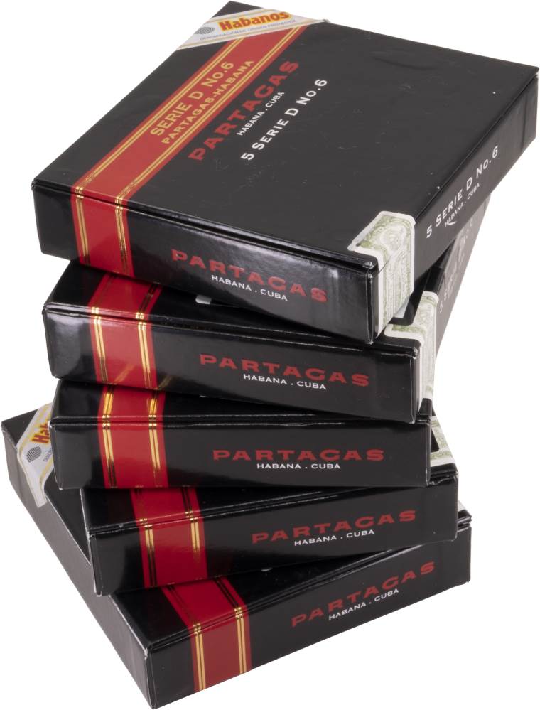 Partagás Serie D No.6 packaging