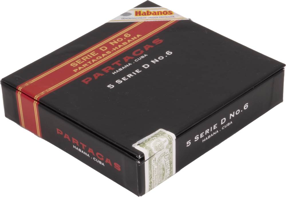 Partagás Serie D No.6 packaging