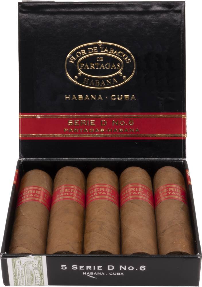Partagás Serie D No.6 packaging