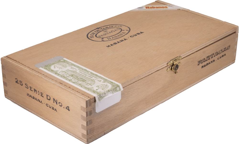 Partagás Serie D No.4 packaging