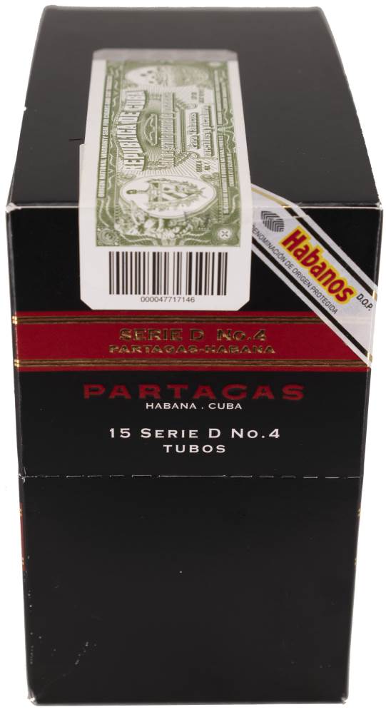 Partagás Serie D No.4 packaging