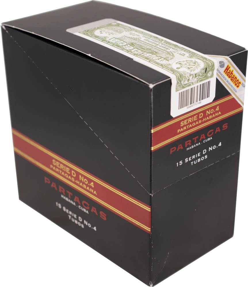 Partagás Serie D No.4 packaging