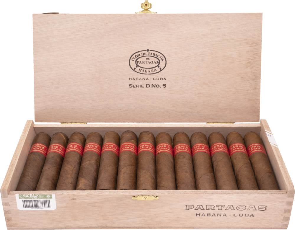 Partagás Serie D No.5 packaging