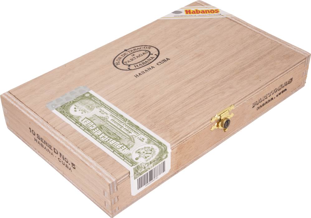 Partagás Serie D No.5 packaging