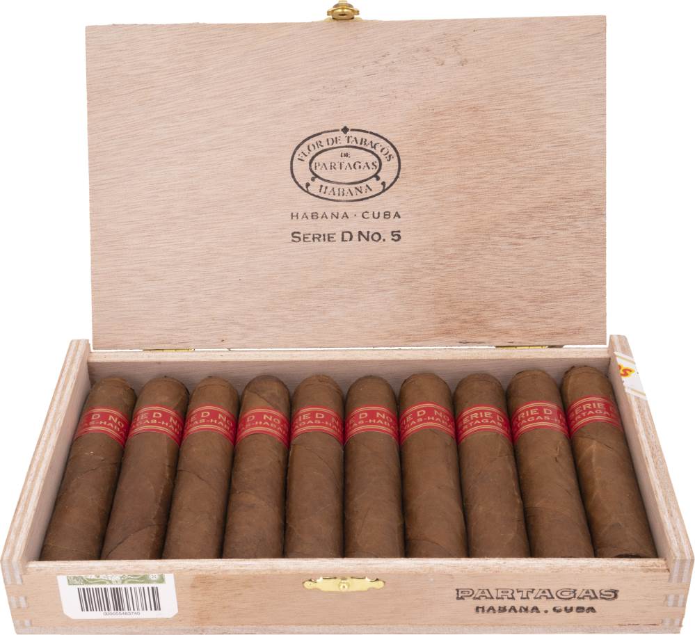 Partagás Serie D No.5 packaging