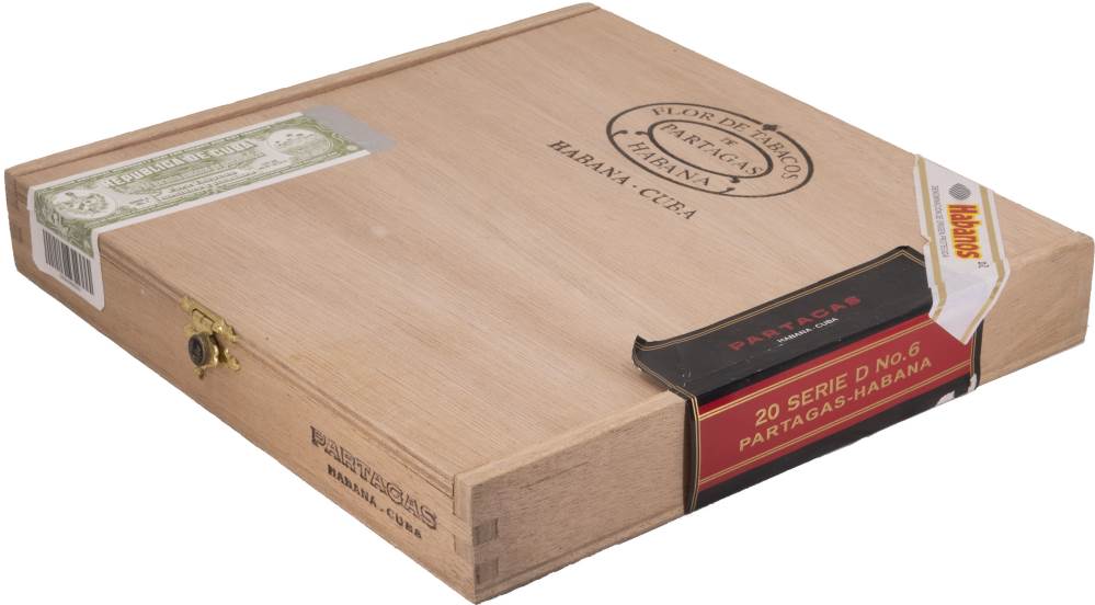 Partagás Serie D No.6 packaging