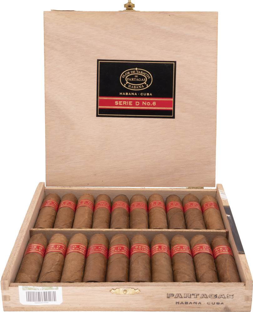 Partagás Serie D No.6 packaging