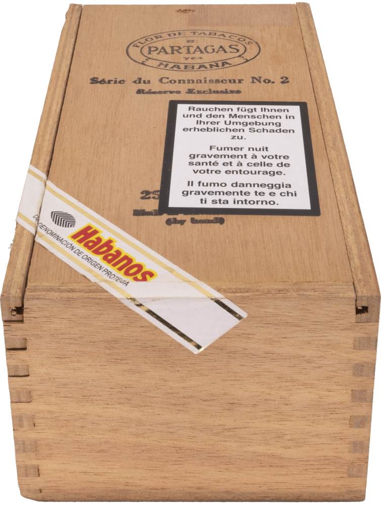 Partagás Serie du Connaisseur No.2 packaging