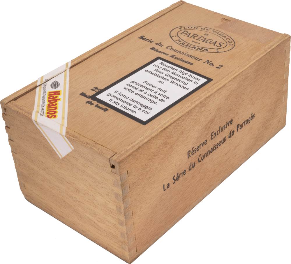 Partagás Serie du Connaisseur No.2 packaging