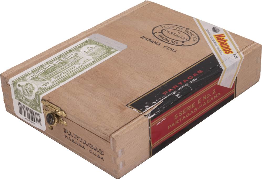 Partagás Serie E No.2 packaging