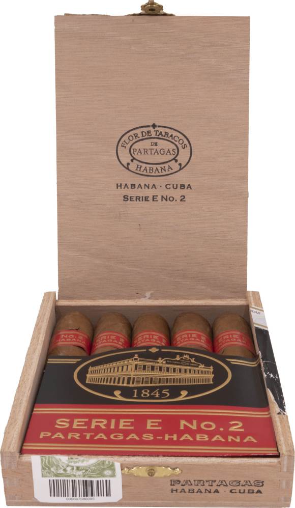 Partagás Serie E No.2 packaging