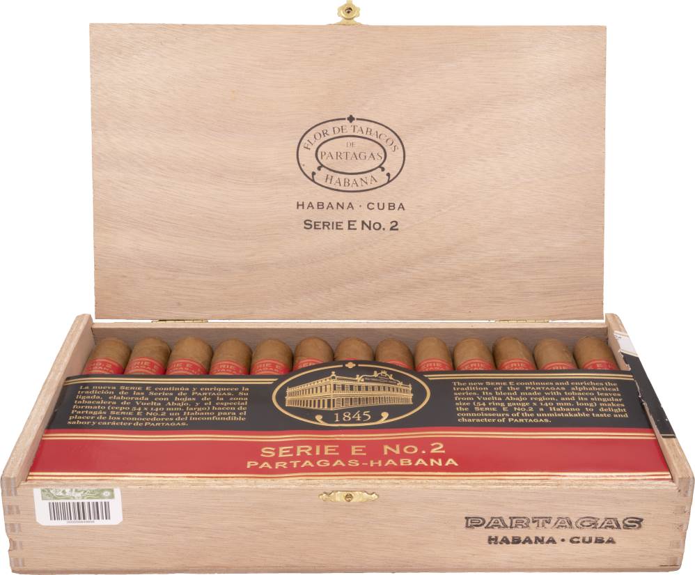 Partagás Serie E No.2 packaging