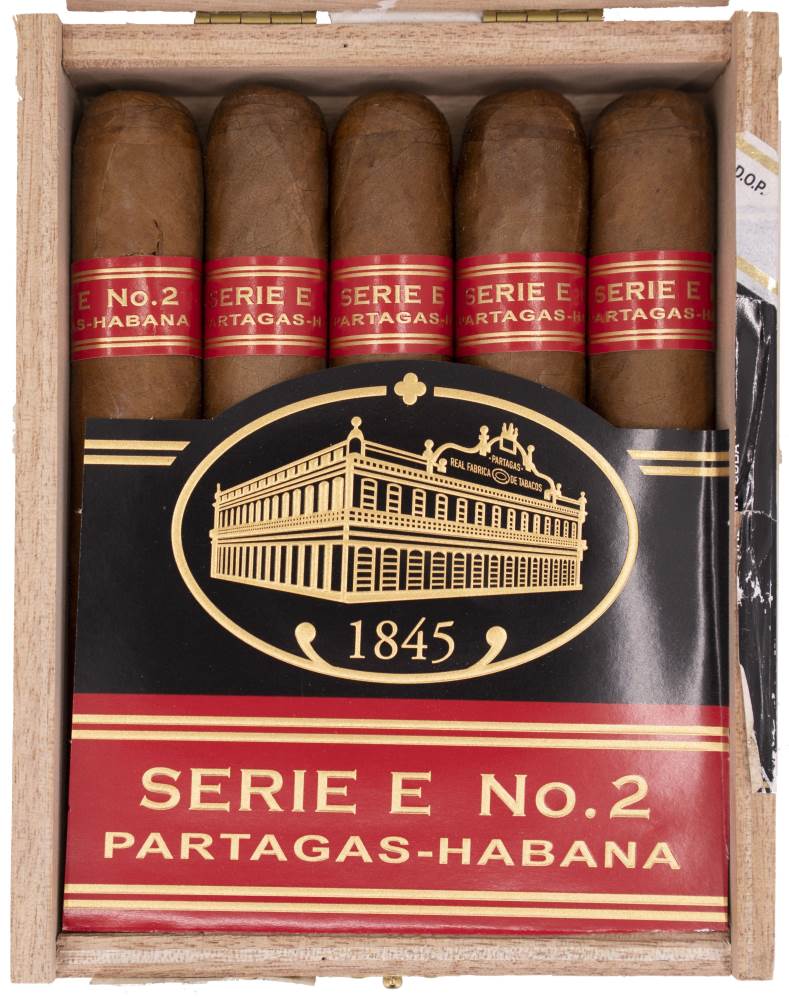 Partagás Serie E No.2 packaging