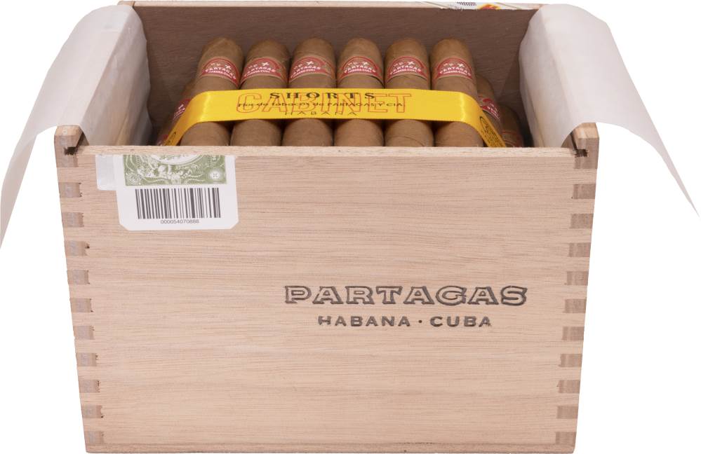 Partagás Shorts packaging