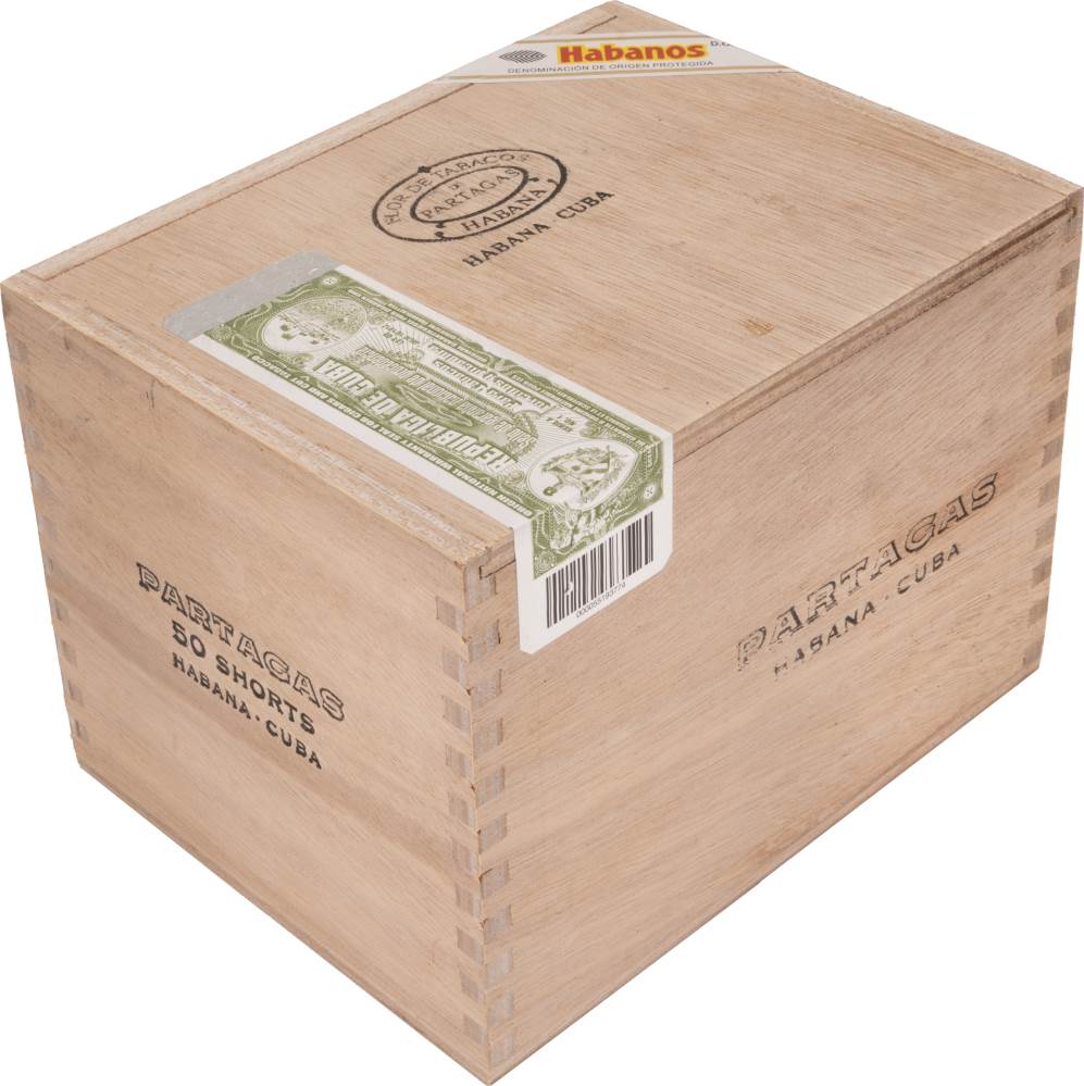 Partagás Shorts packaging